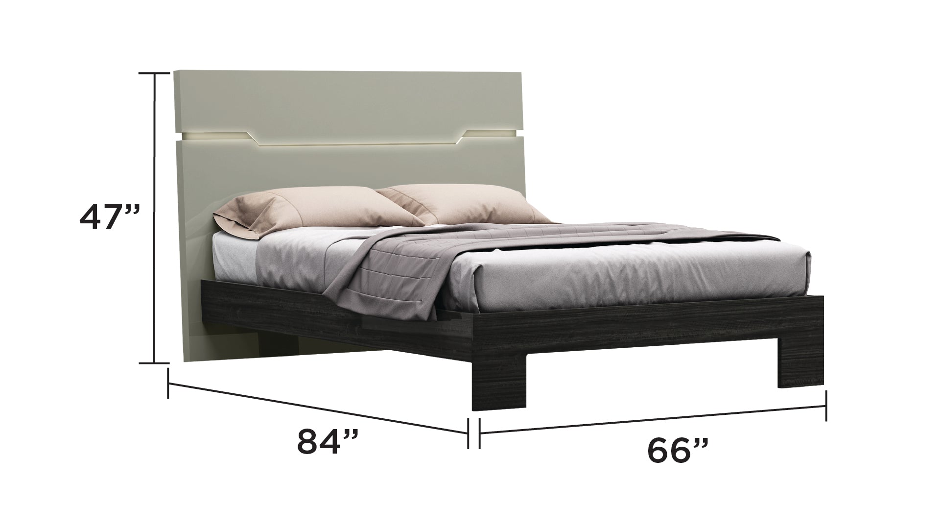 Ensemble de chambre à coucher queen Skylar